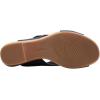 imageClarks Womens Giselle Cove Wedge SandalNavy Nubuck
