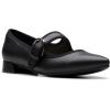 imageClarks Womens Natalyn May Mary Jane FlatBlack Leather