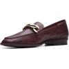 imageClarks Womens Sarafyna Iris Dress LoaferBurgundy Leather