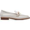 imageClarks Womens Sarafyna Iris Dress LoaferWhite Leather