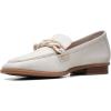 imageClarks Womens Sarafyna Iris Dress LoaferWhite Leather