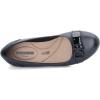 imageClarks Womens Wedge PumpBlack Leather