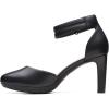 imageClarks Womens Ambyr Skip PumpBlack Leather