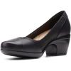 imageClarks Womens Emily AlexaBlack SyntheticLeather Combination