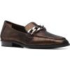 imageClarks Womens Sarafyna Iris Dress LoaferBronze Metallic Leather