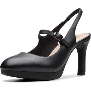 imageClarks Womens Ambyr 2 Grace PumpBlack Leather