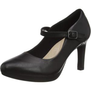 imageClarks Womens ClosedToe PumpsBlack Black Leather