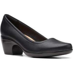 imageClarks Womens Emily Belle PumpBlack Leather
