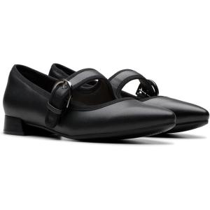 imageClarks Womens Natalyn May Mary Jane FlatBlack Leather