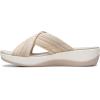 imageClarks Womens Arla Wave Slide SandalBeige Combi