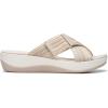 imageClarks Womens Arla Wave Slide SandalBeige Combi
