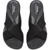 imageClarks Womens Arla Wave Slide SandalBlack Textile
