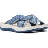 imageClarks Womens Arla Wave Slide SandalBlue Combi