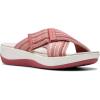 imageClarks Womens Arla Wave Slide SandalDusty Rose Combi