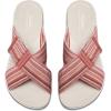 imageClarks Womens Arla Wave Slide SandalDusty Rose Combi