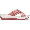 imageClarks Womens Arla Wave Slide SandalDusty Rose Combi