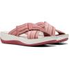 imageClarks Womens Arla Wave Slide SandalDusty Rose Combi