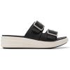 imageClarks Womens Drift Buckle Slide SandalBlack