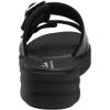 imageClarks Womens Drift Buckle Slide SandalBlack Snake