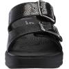 imageClarks Womens Drift Buckle Slide SandalBlack Snake