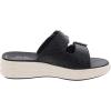 imageClarks Womens Drift Buckle Slide SandalBlack Woven