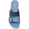 imageClarks Womens Drift Buckle Slide SandalDenim Combi