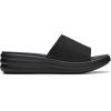 imageClarks Womens Drift Twist Slide SandalBlack