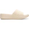 imageClarks Womens Drift Twist Slide SandalCream Synthetic