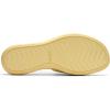 imageClarks Womens Drift Twist Slide SandalPale Yellow Synthetic