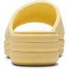 imageClarks Womens Drift Twist Slide SandalPale Yellow Synthetic
