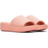 imageClarks Womens Drift Twist Slide SandalPeach Synthetic
