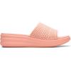 imageClarks Womens Drift Twist Slide SandalPeach Synthetic