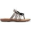 imageClarks Womens Elizabelle Mae Flip FlopPewter Metallic Synthetic