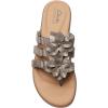 imageClarks Womens Elizabelle Mae Flip FlopPewter Metallic Synthetic