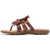imageClarks Womens Elizabelle Mae Flip FlopTan Combi