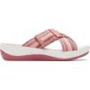 imageClarks Womens Arla Wave Slide SandalDusty Rose Combi