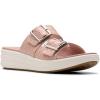 imageClarks Womens Drift Buckle Slide SandalPeach