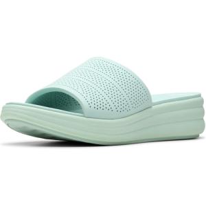 imageClarks Womens Drift Twist Slide SandalMint Synthetic