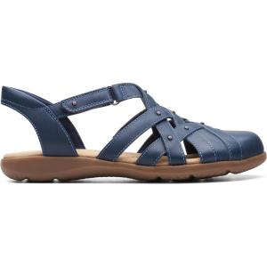imageClarks Womens Elizabelle Sea Fisherman SandalNavy Leather