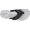 imageClarks Womens Brinkley Jazz Flip FlopBlack Synthetic