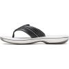 imageClarks Womens Brinkley Jazz Flip FlopBlack Synthetic