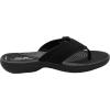 imageClarks Womens Brinkley Jazz Flip FlopBlackBlack