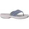 imageClarks Womens Brinkley Jazz Flip FlopBlue Grey Synthetic