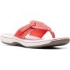 imageClarks Womens Brinkley Jazz Flip FlopGrenadine Synthetic