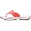 imageClarks Womens Brinkley Jazz Flip FlopGrenadine Synthetic