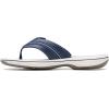 imageClarks Womens Brinkley Jazz Flip FlopNavy Synthetic