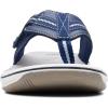imageClarks Womens Brinkley Jazz Flip FlopNavy Synthetic