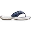 imageClarks Womens Brinkley Jazz Flip FlopNavy Synthetic