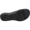 imageClarks Womens Brinkley Jazz Flip FlopPewterBlack