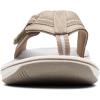 imageClarks Womens Brinkley Jazz Flip FlopTan Synthetic